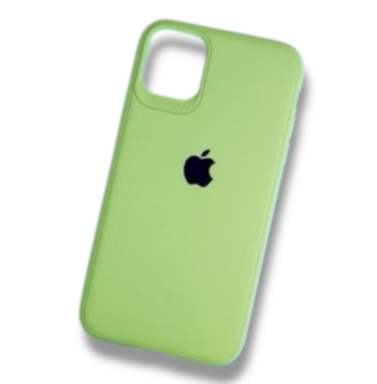 Premium Soft Silicon Logo Protective Case For iPhone 11 Pro