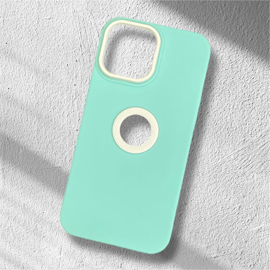 Premium Soft Silicon Logo Cut Case For iPhone 11 Pro