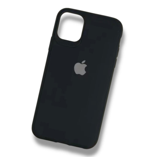 Premium Soft Silicon Logo Protective Case For iPhone 11 Pro