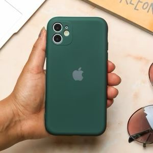 Premium Soft Silicon Logo Protective Case With Camera Protection For iPhone 11 Pro