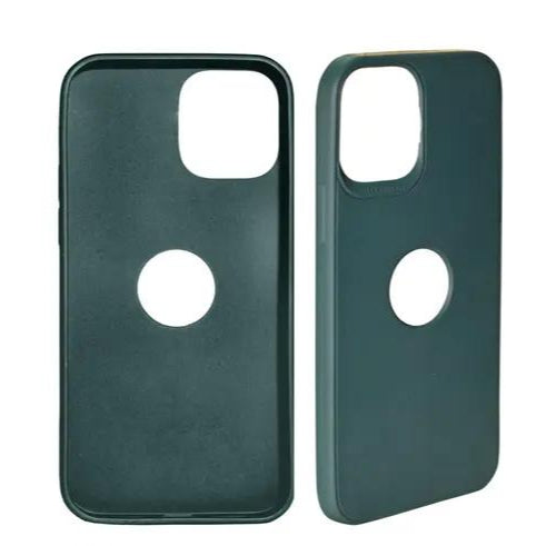 Premium Soft Silicon Logo Cut Protective Case For iPhone 12/12 Pro