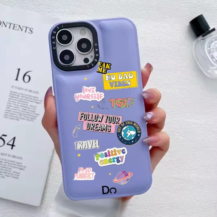 Premium Puff Printed Protective Case For iPhone 12/12 Pro