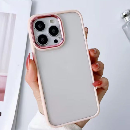 Premium Side Colour Transparent Protective Case For iPhone 12/12 Pro