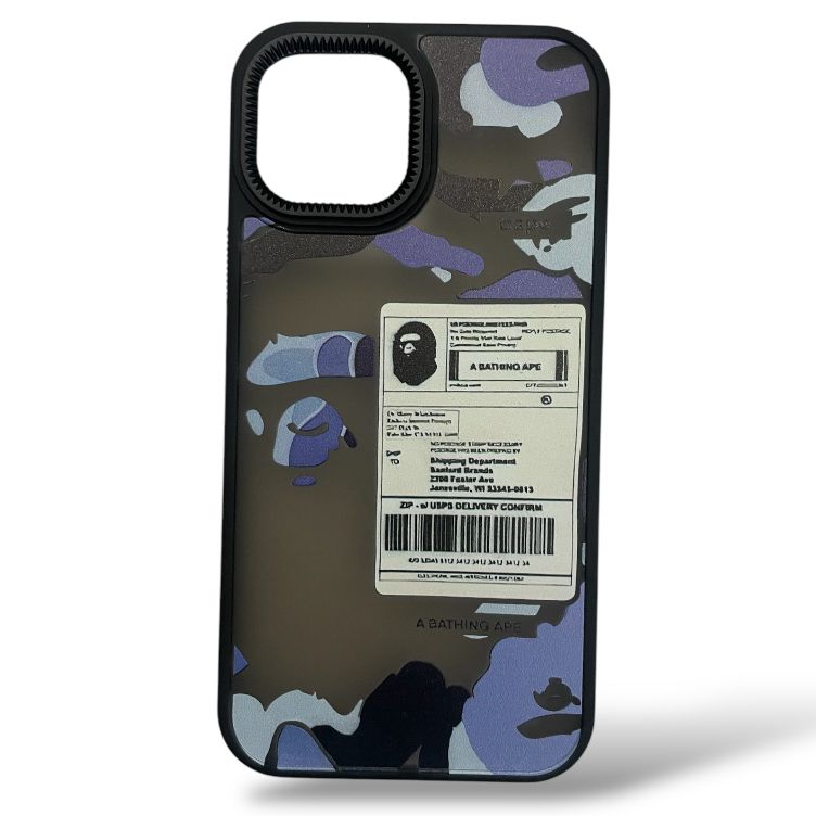 Premium Printed Smoke Matte Protective Case For iPhone 12/12 Pro
