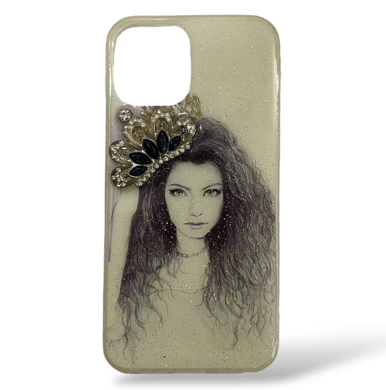 Premium Sparkle Queen Printed Protective Case For iPhone 12/12 pro