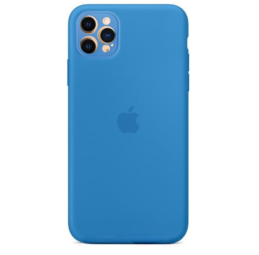 Premium Soft Silicon Logo Protective Case With Camera Protection For iPhone 12 Pro