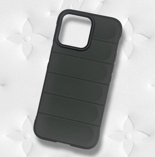 Premium Soft Silicon Puff Protective Case For iPhone 12 Pro Max