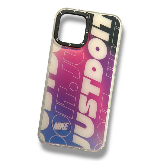 Premium Dual Shade Printed Protective Case For iPhone 12 Pro Max