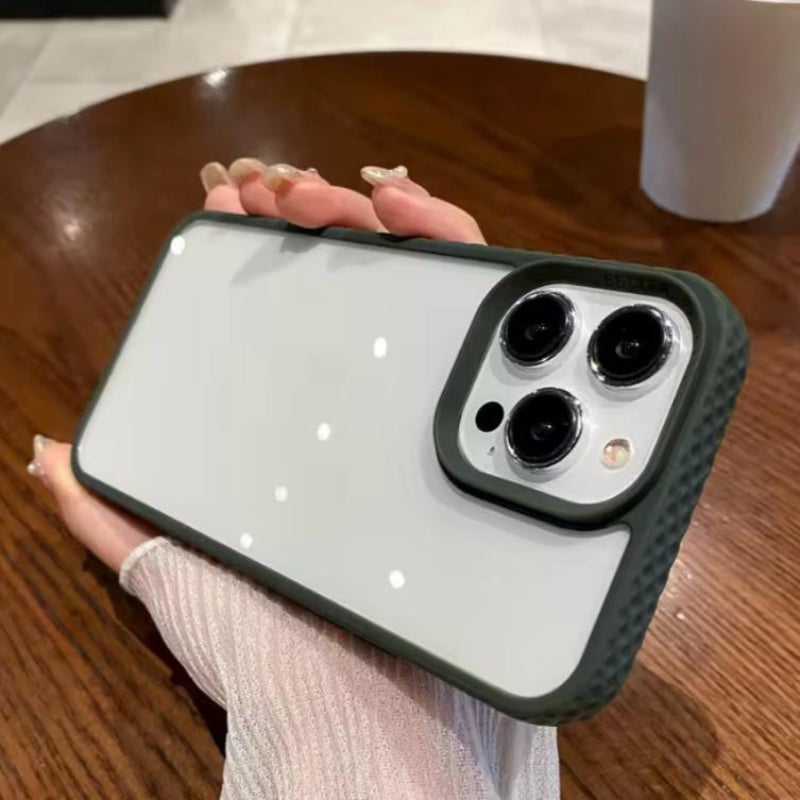 Premium Side Soft Back Hard Transparent Protective Case For iPhone 12 Pro Max
