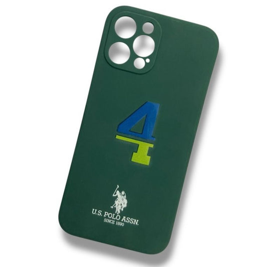 Premium Silicon Printed Protective Case With Camera Protection For iPhone 12 Pro Max
