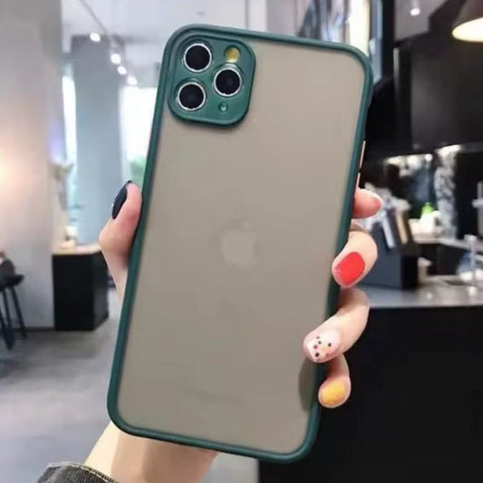 Premium Smoke Matte Protective Case With Camera Protection For iPhone 12 Pro Max