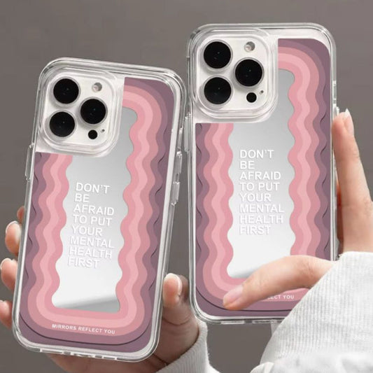 Premium Printed Mirror Protective Case For iPhone 12 Pro Max