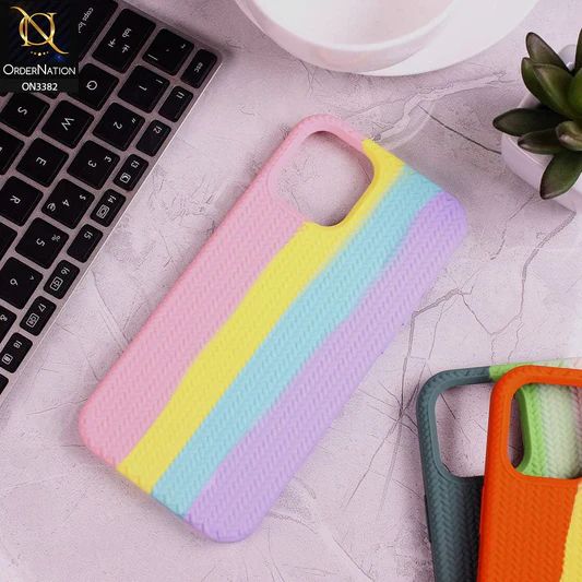 Premium Silicon Coloured Protective Case For iPhone 12 Pro Max