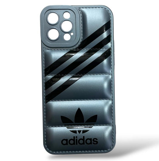 Premium Puff Printed Protective Case With Camera Protection For iPhone 12 Pro