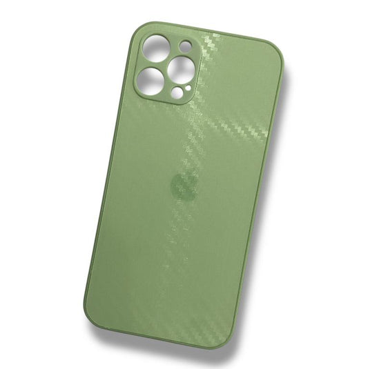 Premium Carbon Fibre Matte Protective Case With Camera Protection For iPhone 12 Pro