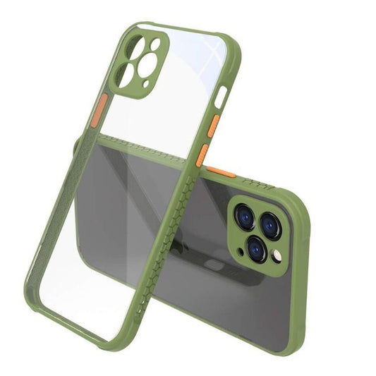 Premium Transparent Protective Case With Camera Protection For iPhone 12