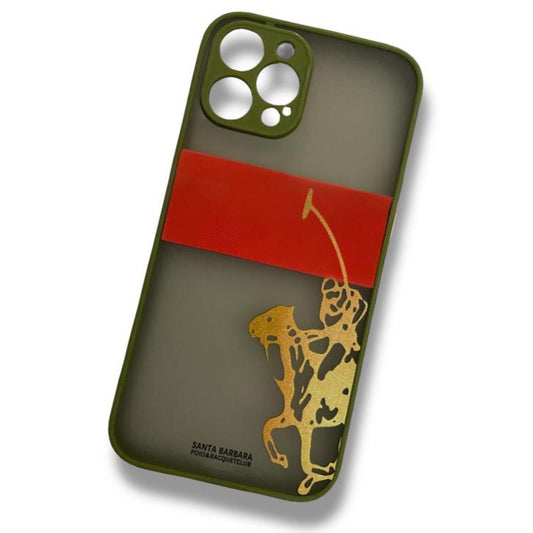 Premium Smoke Printed Protective Case With Camera Protection For iPhone 12 Pro