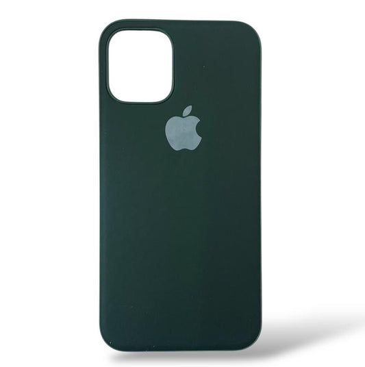 Premium Soft Matte Protective Case With Logo For iPhone 12/12 Pro