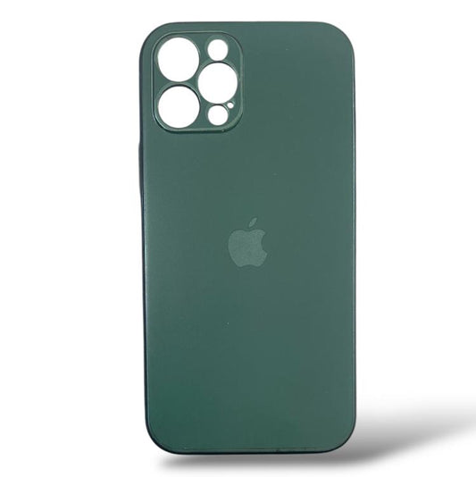 Premium Soft Silicon Matte Logo Protective Case With Camera Protection For iPhone 12 Pro