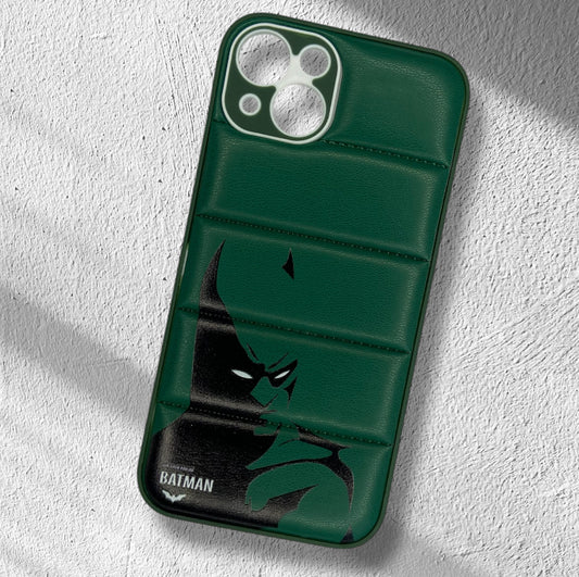 Premium Printed Leather Textured Protective Case With Camera Protection For iPhone 13/14