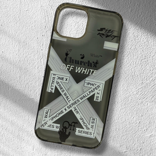 Premium Smoke Matte Printed Protective Case For iPhone 13/14