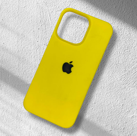 Premium Silicon Matte Logo Protective Case For iPhone 13/14