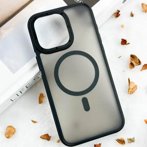 Premium Smoke Matte Magsafe Protective Case For iPhone 13/14