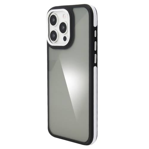 Premium Side Colour Back Smoke Matte Protective Case For iPhone 15 Pro