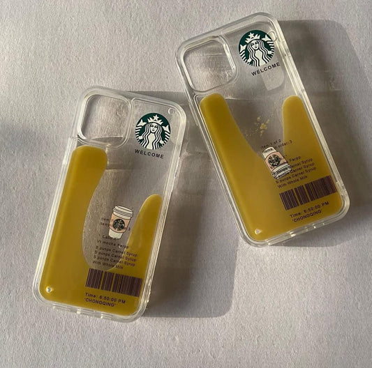 Premium Printed Starbucks Water Protective Case For iPhone 14 Pro Max