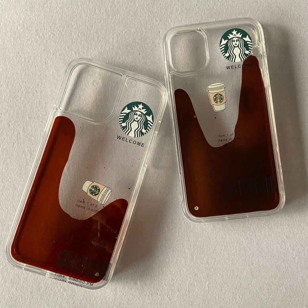 Premium Printed Starbucks Water Protective Case For iPhone 14 Plus