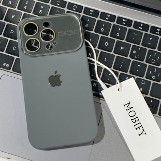 Premium Silicon Auto Focus Protective Case For iPhone 15 Pro Max