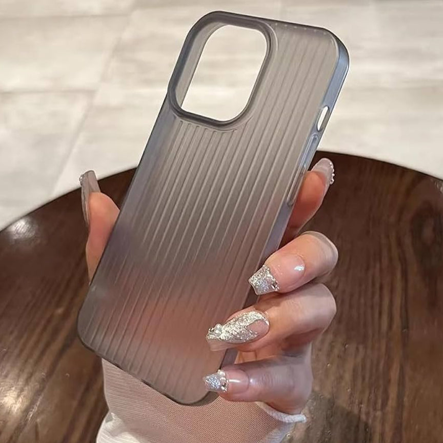 Premium Soft Silicon Smoke Matte Protective Case For iPhone 12/12 Pro
