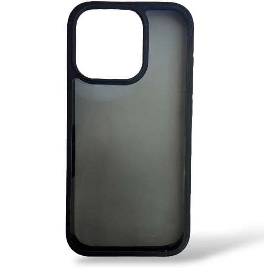 Premium Smoke Matte Protective Case For iPhone 15 Pro