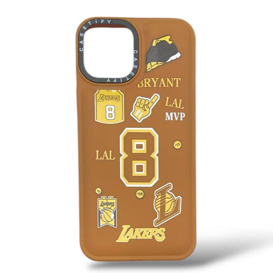 Premium Printed Puff Protective Case For iPhone 12/12 Pro