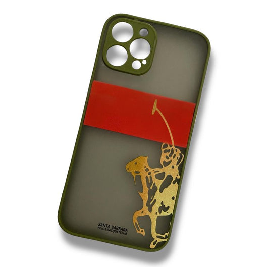 Premium Smoke Matte Printed Protective Case With Camera Protection For iPhone 12 Pro Max