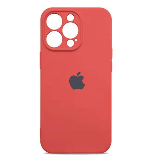 Premium Soft Silicon Logo Protective Case With Camera Protection For iPhone 12 Pro