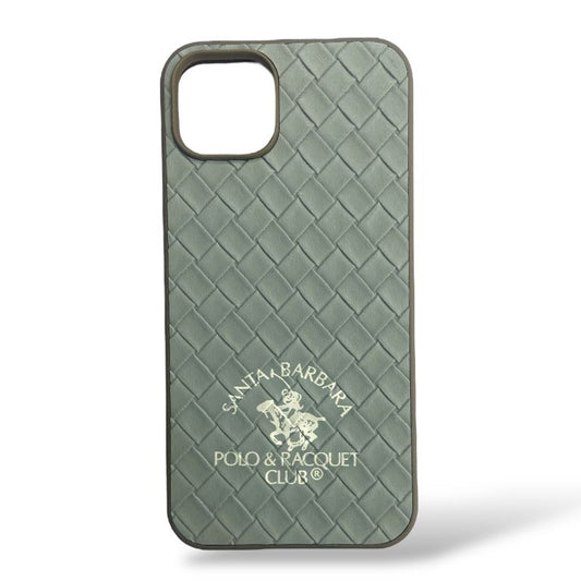Premium Leather Cross Cut Protective Case For iPhone 13/14