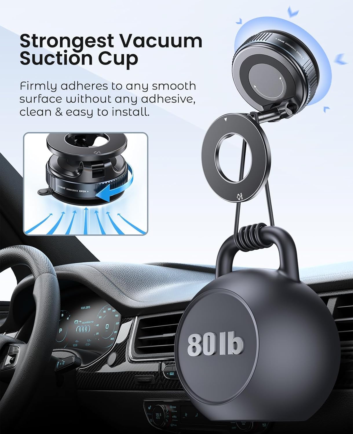 MagSpin™ 360° Magnetic phone Holder