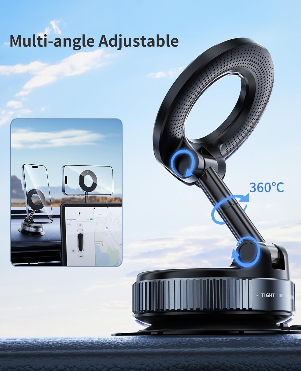 MagSpin™ 360° Magnetic phone Holder