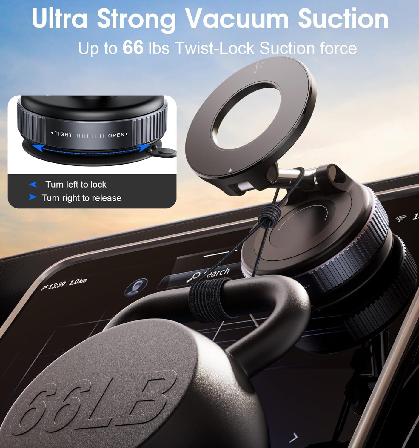 MagSpin™ 360° Magnetic phone Holder