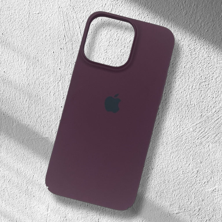 Premium Thin Matte Back Hard Logo Protective Case For iPhone 14 Pro Max