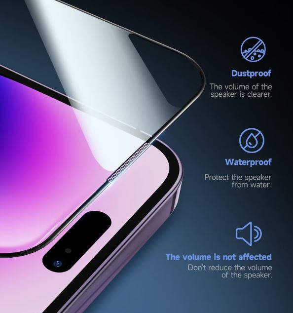 MOBIFY® Self Apply Dust and Bubble Free Tempered Glass for iPhone |🎉 Big Sale 2025 Promotion 🎉